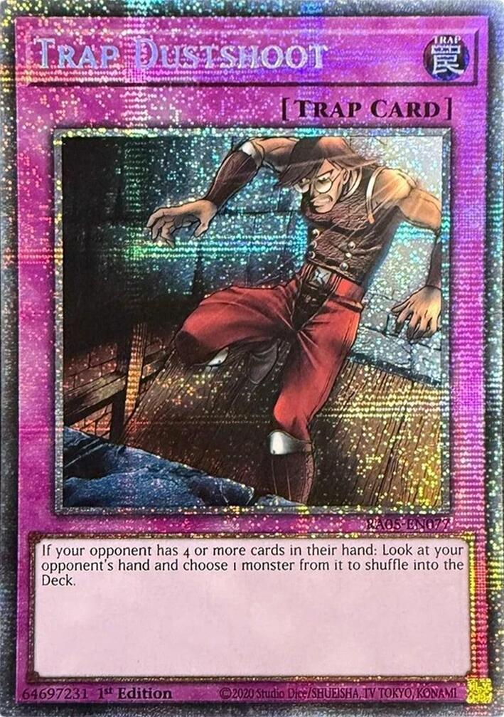 Trap Dustshoot (Starlight Rare) [RA05-EN077] Starlight Rare | Exor Games Summserside