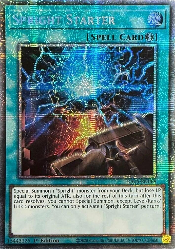 Spright Starter (Starlight Rare) [RA05-EN068] Starlight Rare | Exor Games Summserside