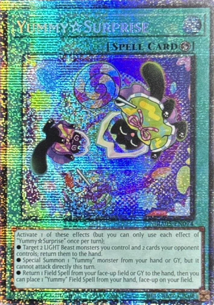 YummySurprise (Starlight Rare) [RA05-EN074] Starlight Rare | Exor Games Summserside