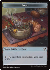 Food // Frog Lizard Double-Sided Token [Secrets of Strixhaven Commander Tokens] | Exor Games Summserside