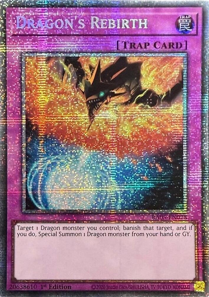 Dragon's Rebirth (Starlight Rare) [RA05-EN078] Starlight Rare | Exor Games Summserside