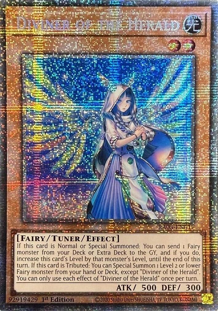 Diviner of the Herald (Starlight Rare) [RA05-EN017] Starlight Rare | Exor Games Summserside