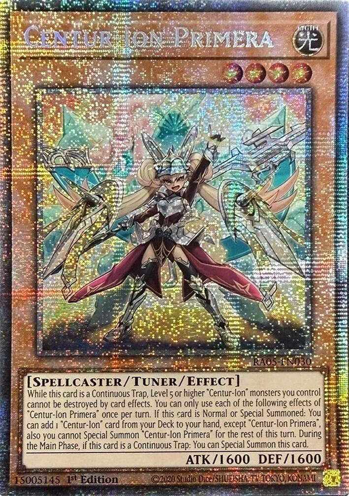 Centur-Ion Primera (Starlight Rare) [RA05-EN030] Starlight Rare | Exor Games Summserside