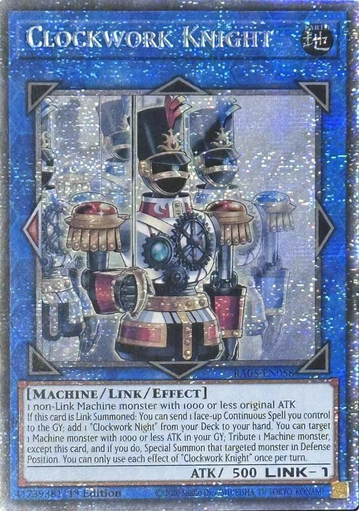 Clockwork Knight (Starlight Rare) [RA05-EN058] Starlight Rare | Exor Games Summserside
