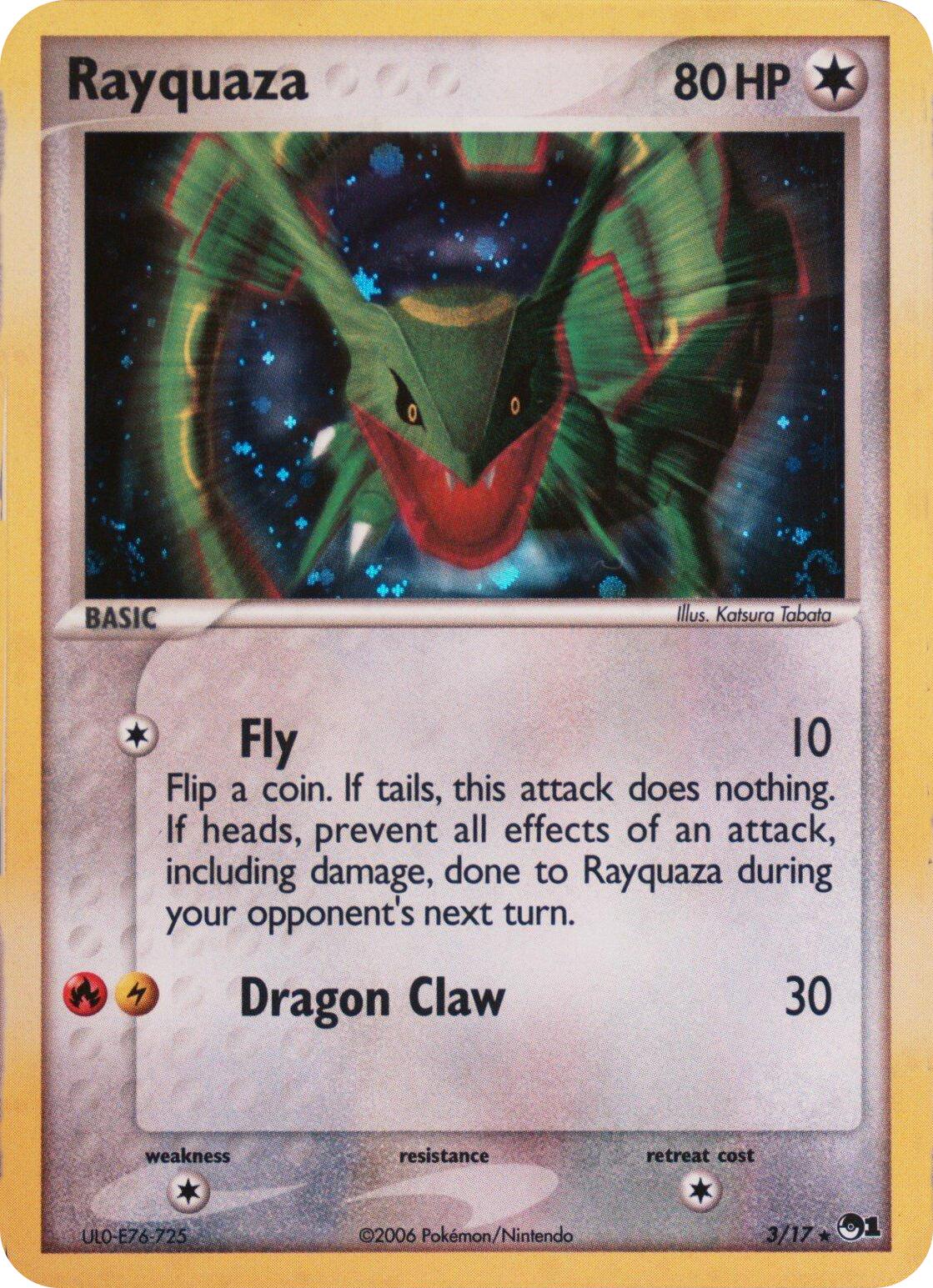 Rayquaza (003/017) (2006) [Miscellaneous Cards] | Exor Games Summserside