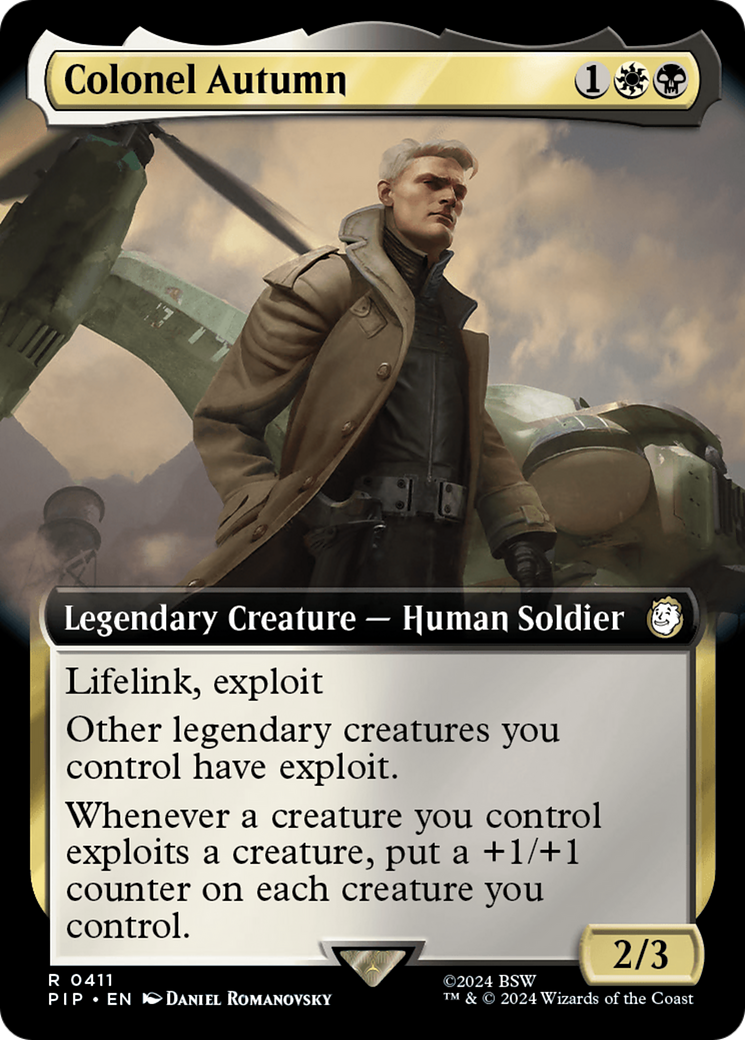Colonel Autumn (Extended Art) [Fallout] | Exor Games Summserside