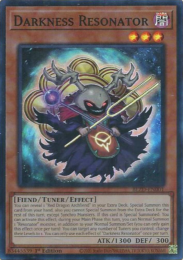 Darkness Resonator [BLZD-EN001] Super Rare | Exor Games Summserside