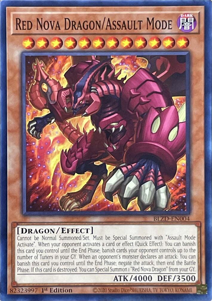 Red Nova Dragon/Assault Mode [BLZD-EN004] Common | Exor Games Summserside