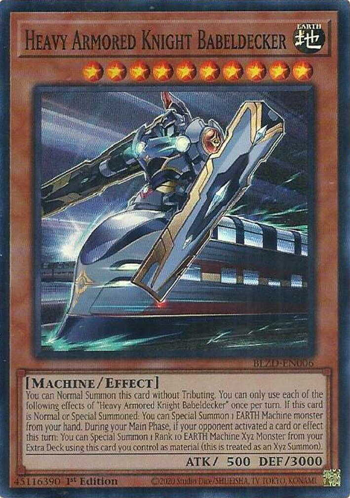 Heavy Armored Knight Babeldecker [BLZD-EN006] Super Rare | Exor Games Summserside
