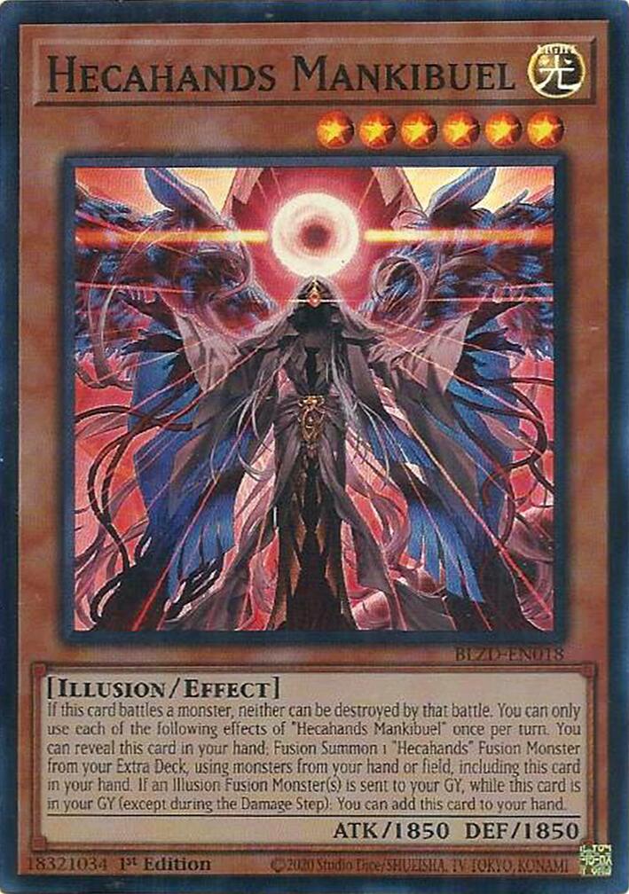 Hecahands Mankibuel [BLZD-EN018] Super Rare | Exor Games Summserside