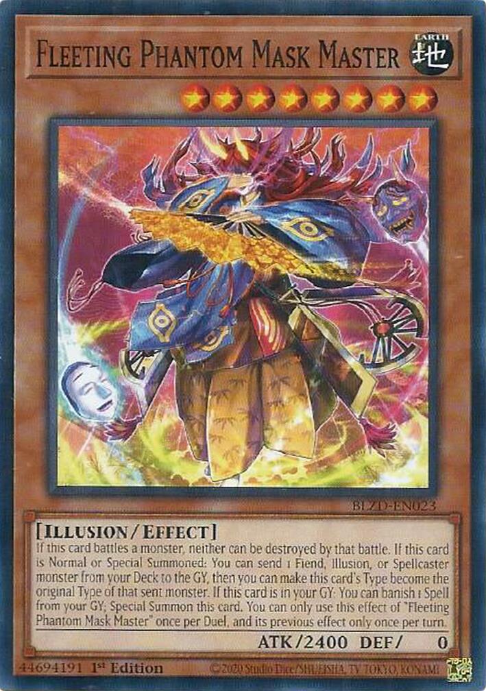 Fleeting Phantom Mask Master [BLZD-EN023] Common | Exor Games Summserside