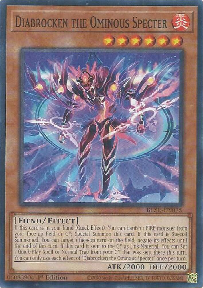 Diabrocken the Ominous Specter [BLZD-EN025] Common | Exor Games Summserside