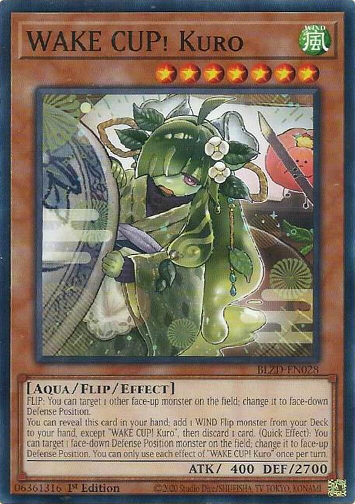 WAKE CUP! Kuro [BLZD-EN028] Common | Exor Games Summserside