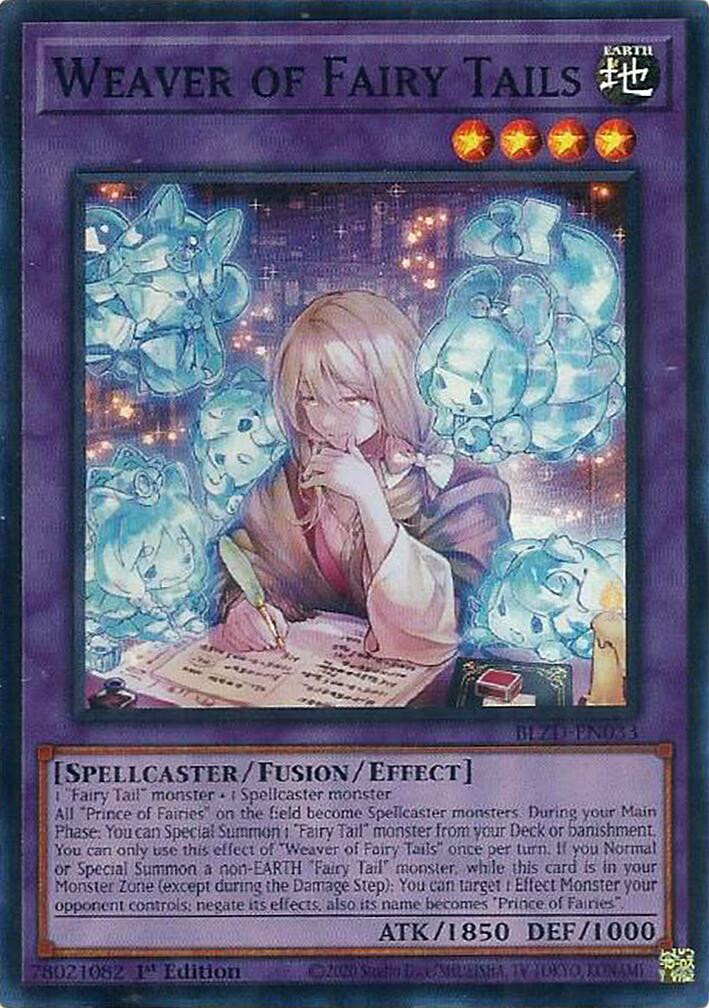 Weaver of Fairy Tails [BLZD-EN033] Super Rare | Exor Games Summserside