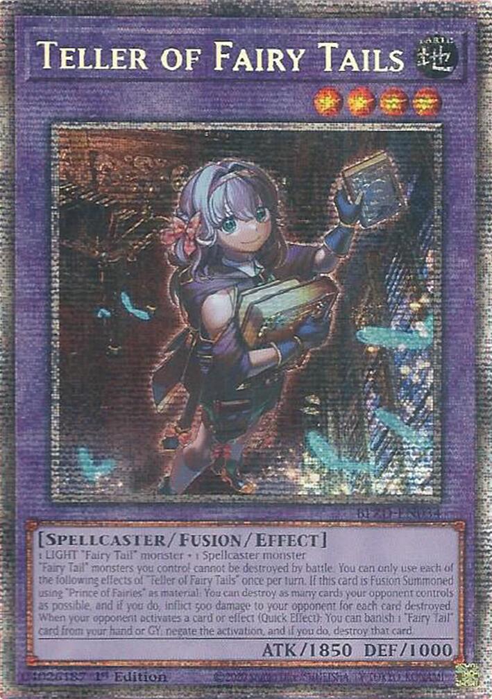 Teller of Fairy Tails (Starlight Rare) [BLZD-EN034] Starlight Rare | Exor Games Summserside