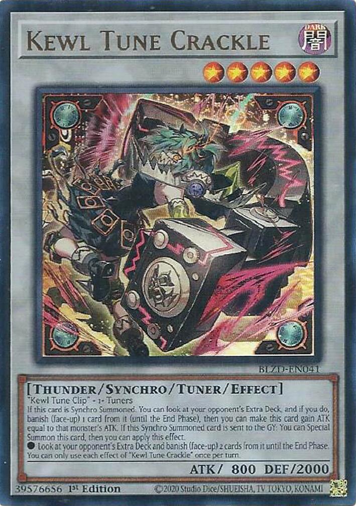 Kewl Tune Crackle [BLZD-EN041] Ultra Rare | Exor Games Summserside