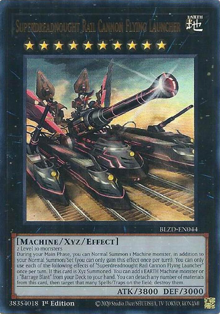 Superdreadnought Rail Cannon Flying Launcher [BLZD-EN044] Ultra Rare | Exor Games Summserside