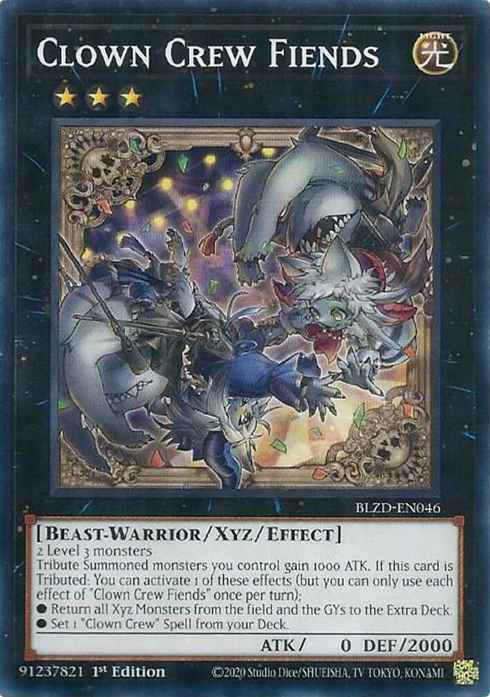 Clown Crew Fiends [BLZD-EN046] Common | Exor Games Summserside