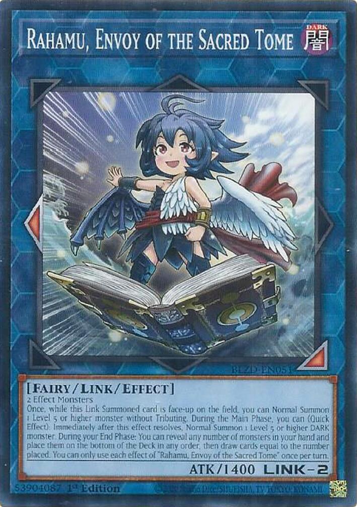 Rahamu, Envoy of the Sacred Tome [BLZD-EN051] Common | Exor Games Summserside