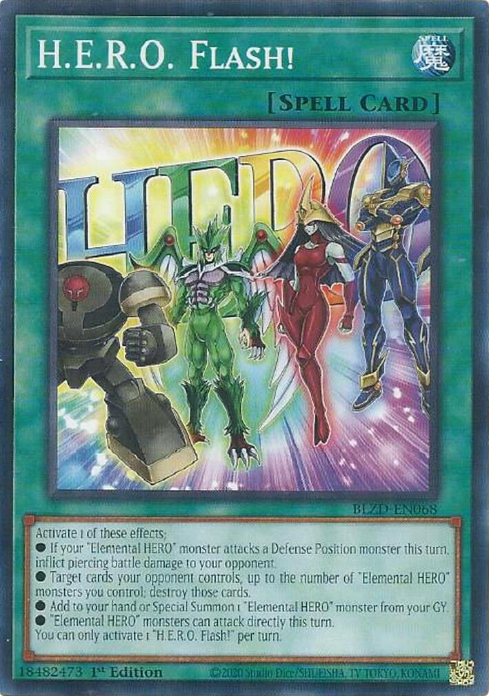 H.E.R.O. Flash! [BLZD-EN068] Common | Exor Games Summserside