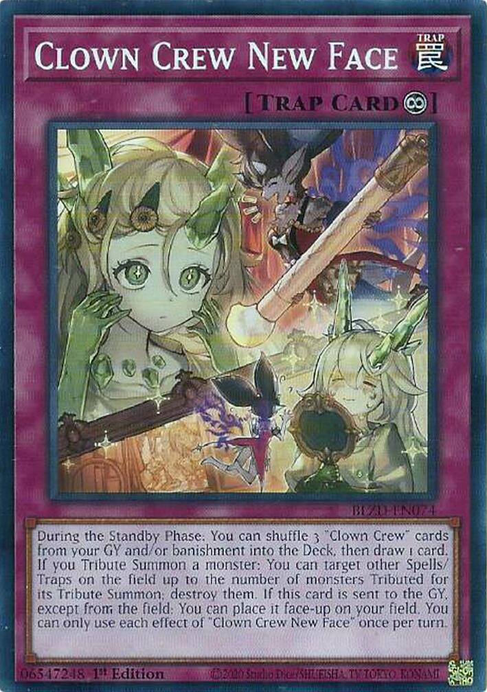 Clown Crew New Face [BLZD-EN074] Common | Exor Games Summserside
