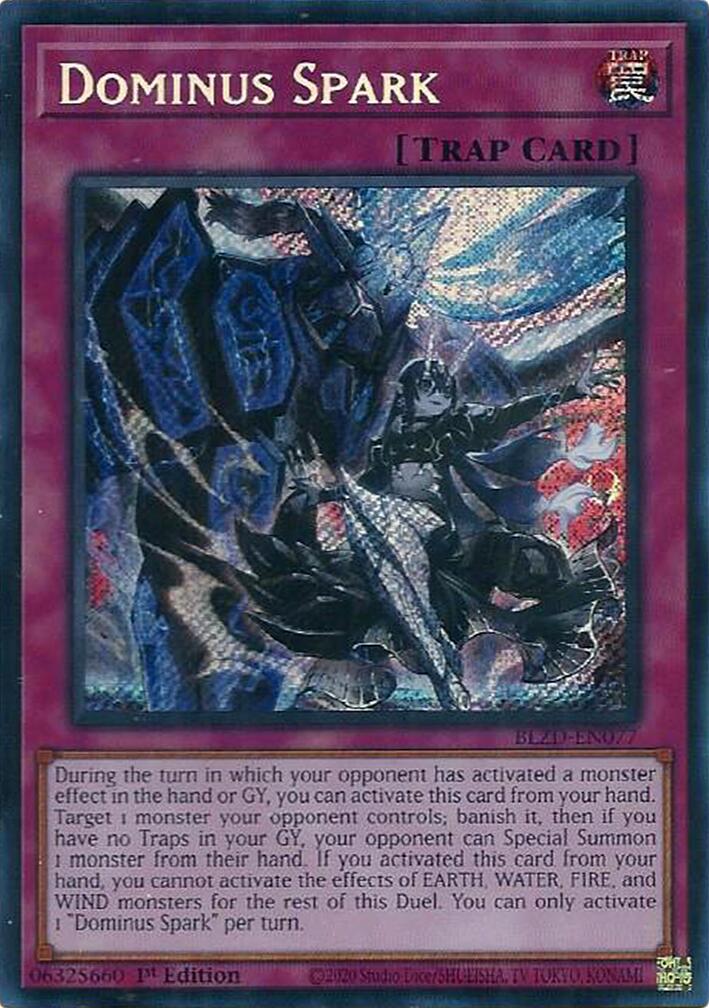 Dominus Spark [BLZD-EN077] Secret Rare | Exor Games Summserside