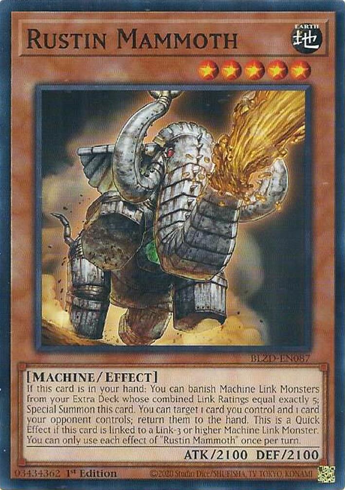 Rustin Mammoth [BLZD-EN087] Common | Exor Games Summserside