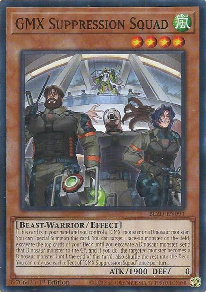 GMX Suppression Squad [BLZD-EN091] Common | Exor Games Summserside