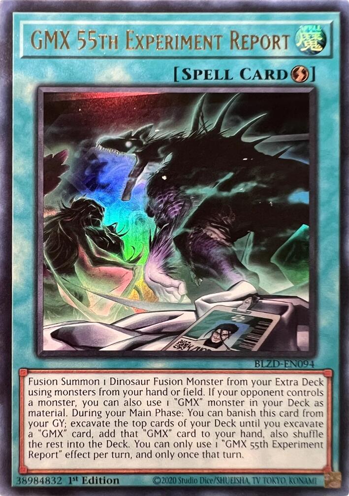 GMX 55th Experiment Report [BLZD-EN094] Ultra Rare | Exor Games Summserside