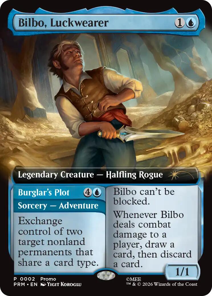 Bilbo, Luckwearer (Extended Art) [Media Promos] | Exor Games Summserside