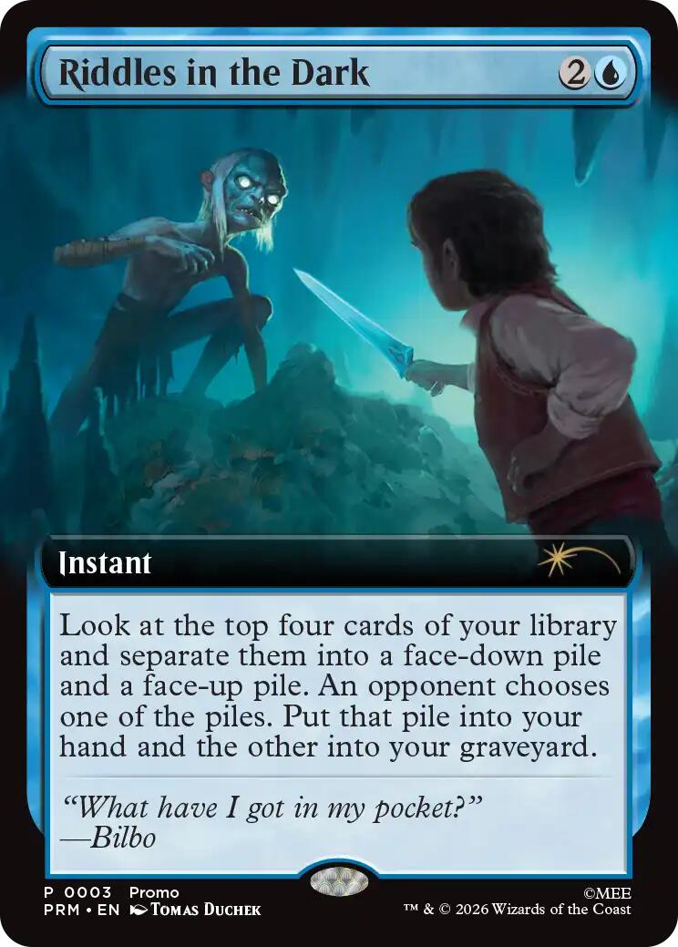 Riddles in the Dark (Extended Art) [Media Promos] | Exor Games Summserside
