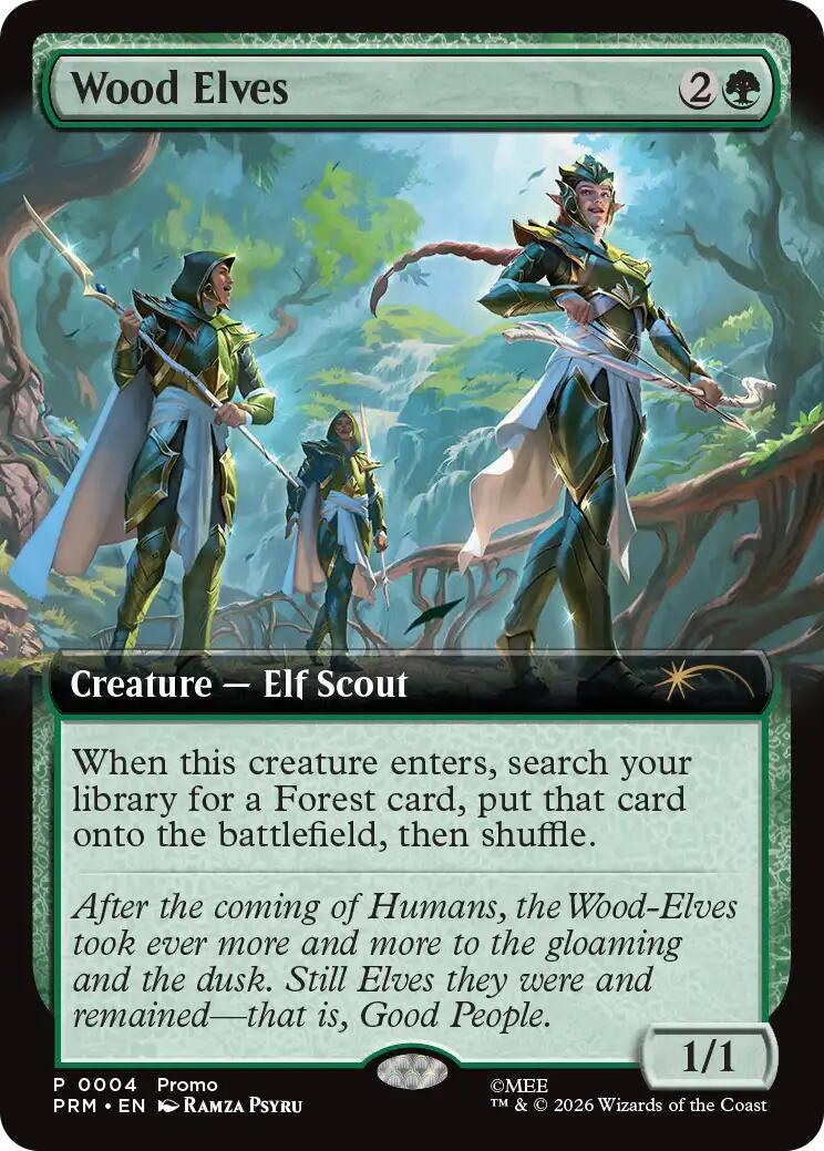 Wood Elves (Extended Art) [Media Promos] | Exor Games Summserside