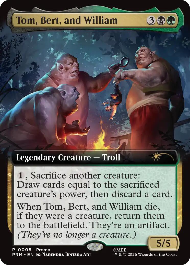 Tom, Bert, and William (Extended Art) [Media Promos] | Exor Games Summserside