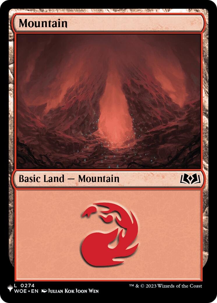 Mountain (0274) (WOE) [The List] | Exor Games Summserside