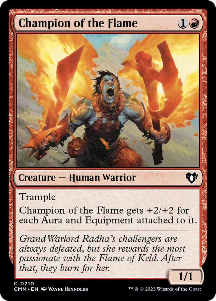 Champion of the Flame [Commander Masters] | Exor Games Summserside