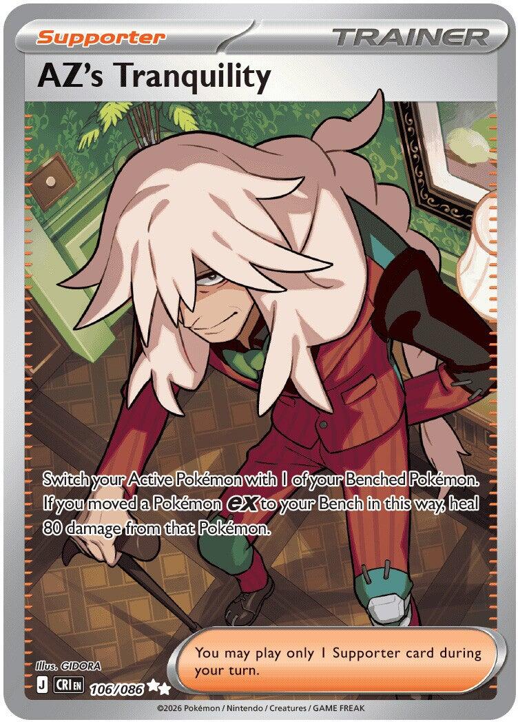 AZ's Tranquility (106/086) [Mega Evolution: Chaos Rising] | Exor Games Summserside