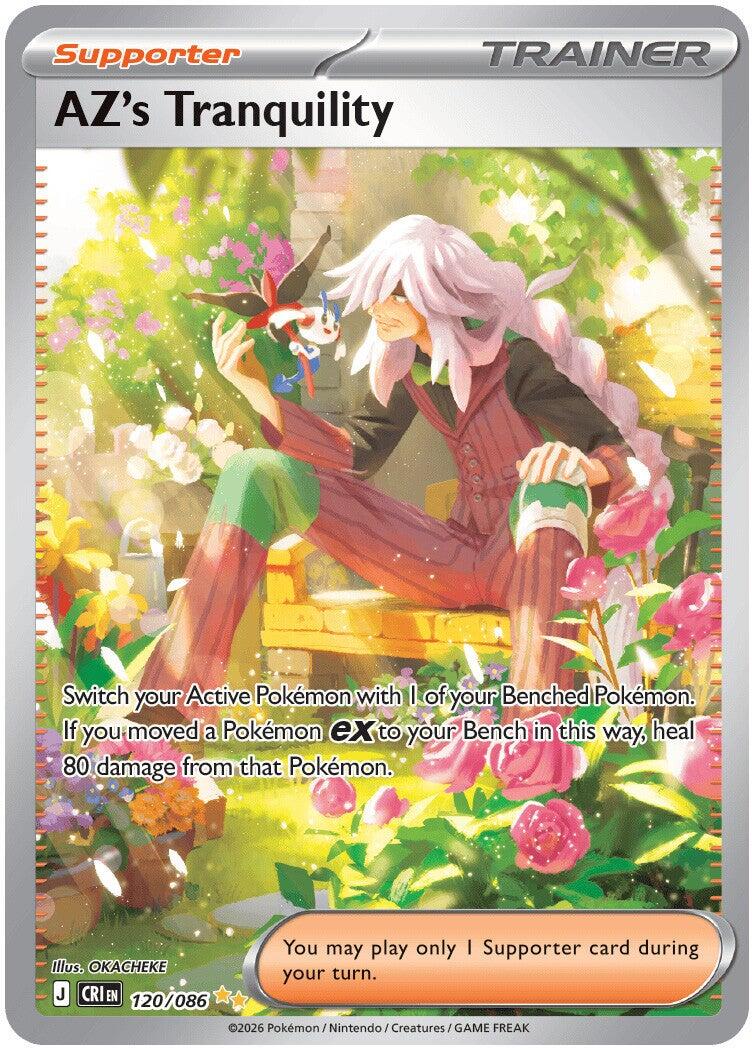 AZ's Tranquility (120/086) [Mega Evolution: Chaos Rising] | Exor Games Summserside