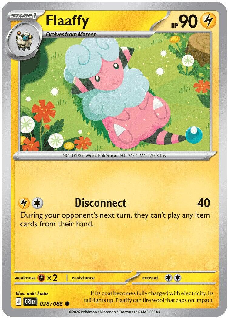 Flaaffy (028/086) [Mega Evolution: Chaos Rising] | Exor Games Summserside