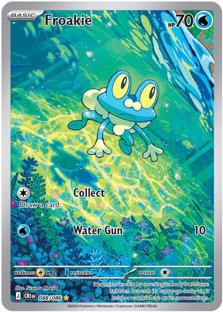 Froakie (088/086) [Mega Evolution: Chaos Rising] | Exor Games Summserside