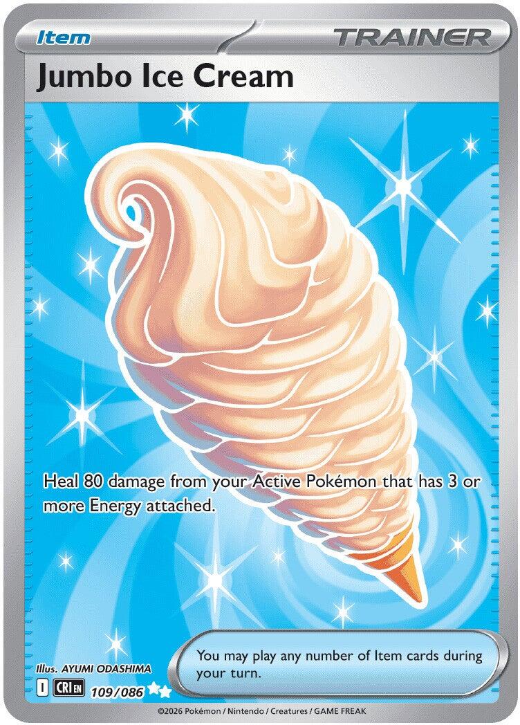 Jumbo Ice Cream (109/086) [Mega Evolution: Chaos Rising] | Exor Games Summserside