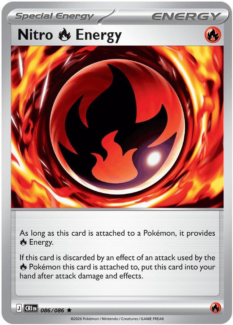 Nitro R Energy (086/086) [Mega Evolution: Chaos Rising] | Exor Games Summserside