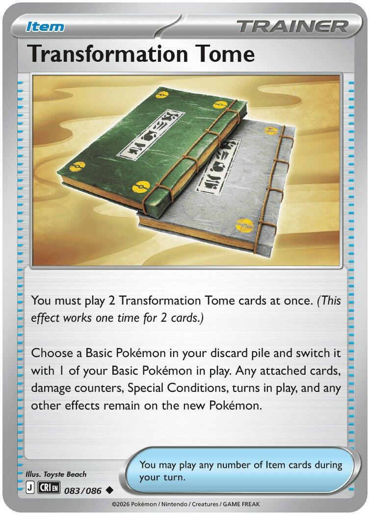 Transformation Tome (083/086) [Mega Evolution: Chaos Rising] | Exor Games Summserside