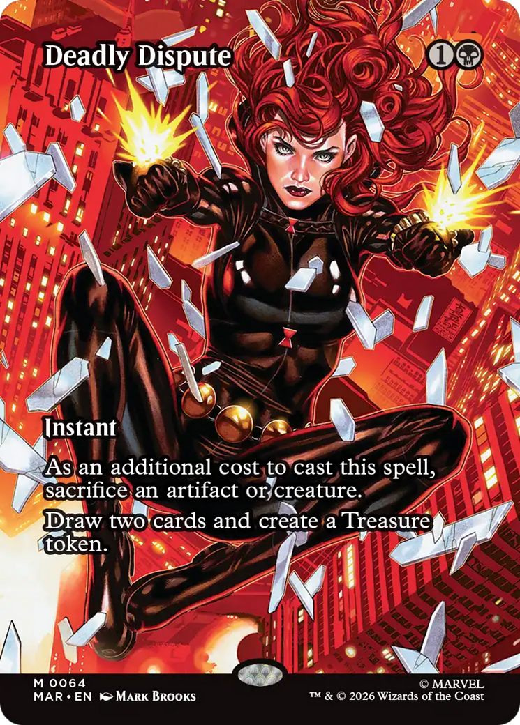 Deadly Dispute (Borderless) [Marvel Universe: Eternal-Legal] | Exor Games Summserside