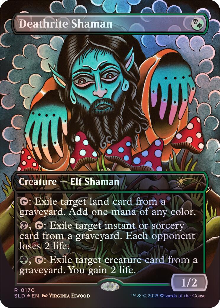 Deathrite Shaman (Rainbow Foil) [Secret Lair Drop Series] | Exor Games Summserside