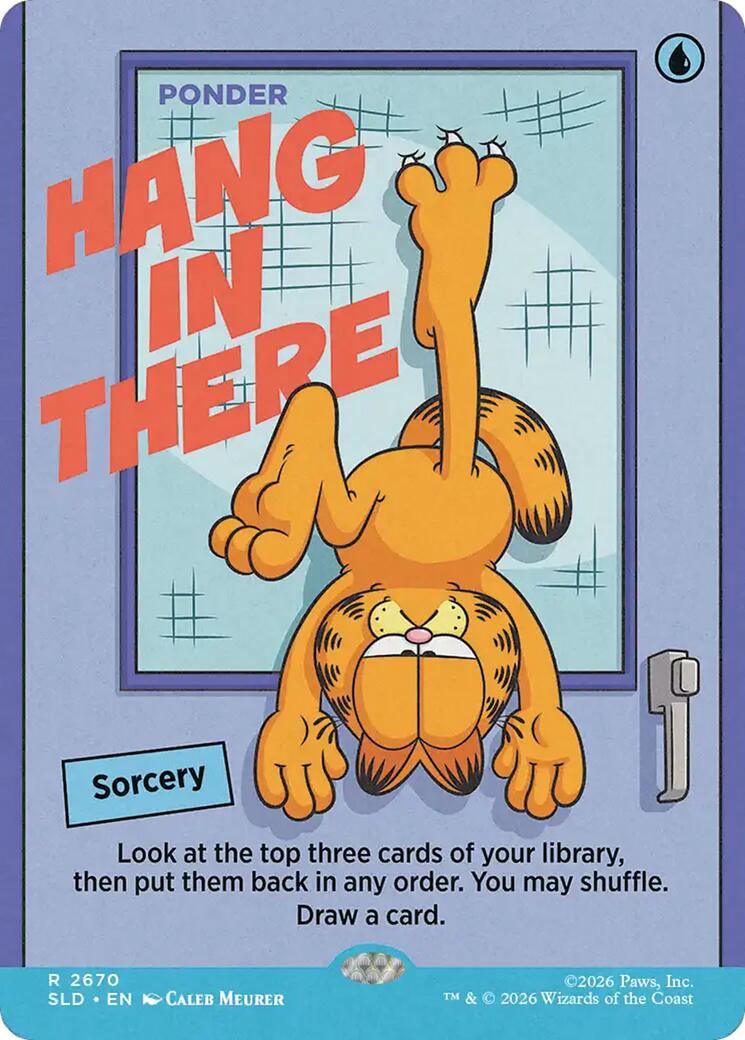 Hang In There - Ponder [Secret Lair Drop Series] | Exor Games Summserside