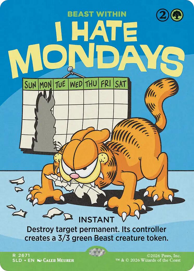 I Hate Mondays - Beast Within [Secret Lair Drop Series] | Exor Games Summserside