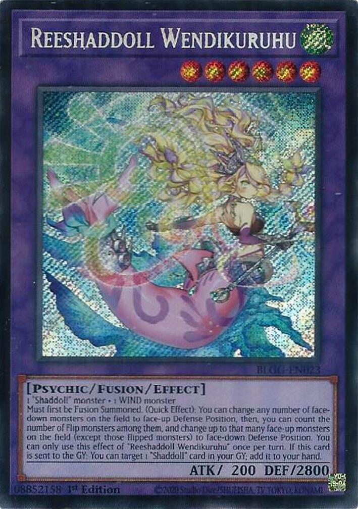 Reeshaddoll Wendikuruhu [BLGG-EN023] Secret Rare | Exor Games Summserside