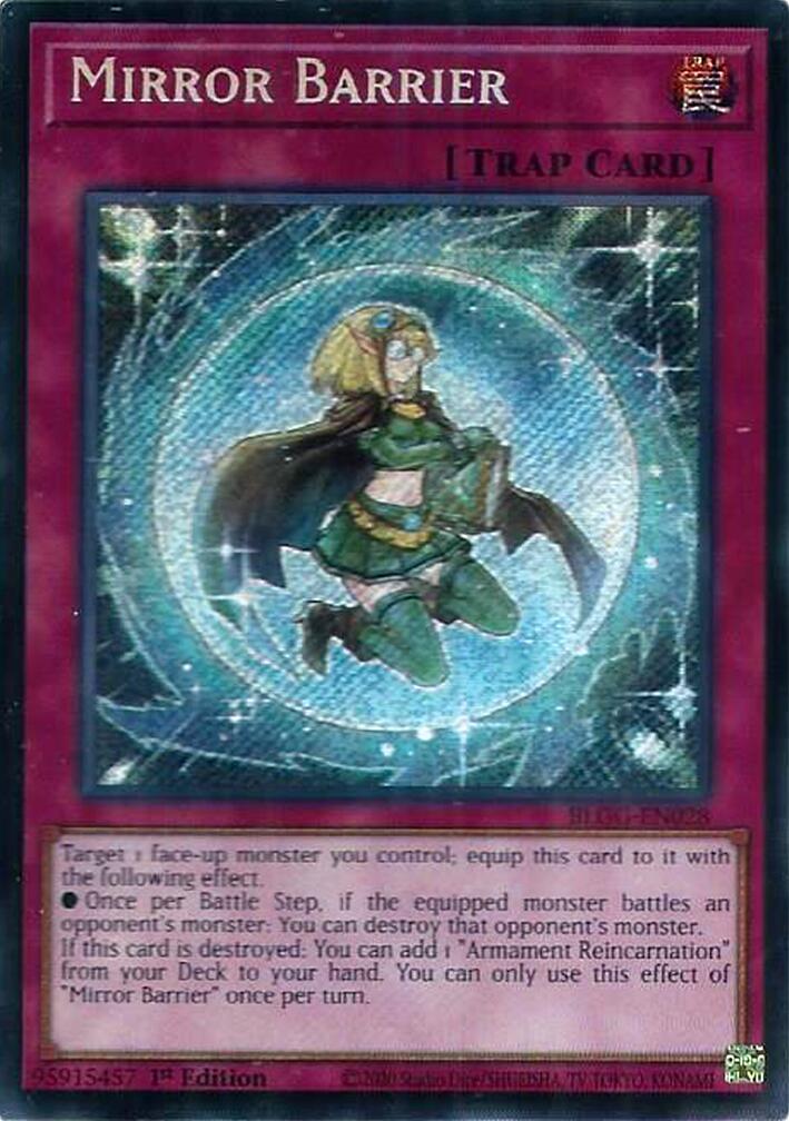 Mirror Barrier [BLGG-EN028] Secret Rare | Exor Games Summserside