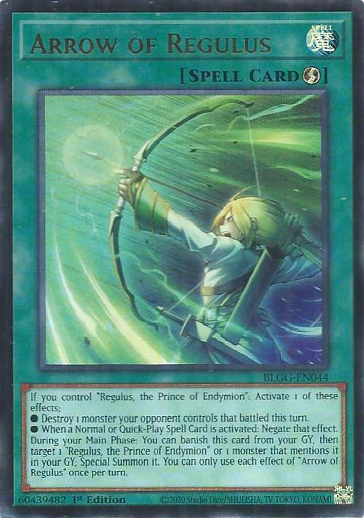 Arrow of Regulus [BLGG-EN044] Ultra Rare | Exor Games Summserside
