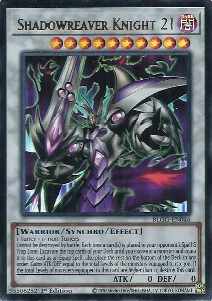 Shadowreaver Knight 21 [BLGG-EN046] Ultra Rare | Exor Games Summserside